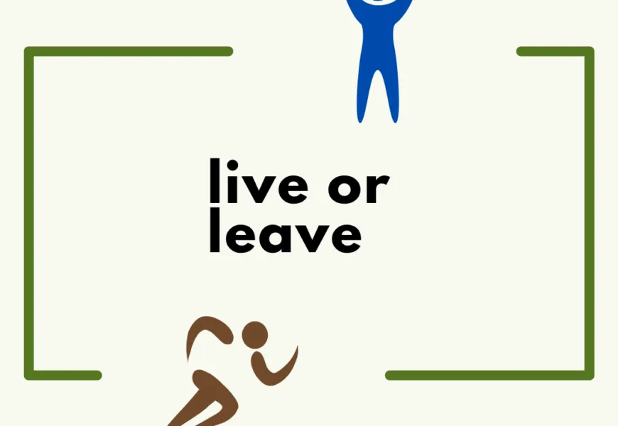 “Live with the Problem or Leave the Problem”